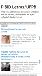 Mobile Screenshot of pibidletras.blogspot.com