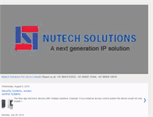 Tablet Screenshot of nutechsolutions.blogspot.com