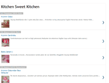 Tablet Screenshot of kitchensweetkitchen.blogspot.com