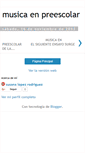Mobile Screenshot of musicaenpreescolar.blogspot.com