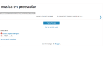 Tablet Screenshot of musicaenpreescolar.blogspot.com