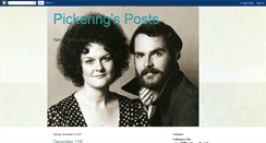 Desktop Screenshot of pickeringsposts.blogspot.com