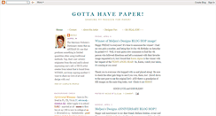 Desktop Screenshot of gottahavepaper.blogspot.com