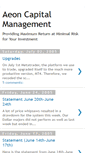 Mobile Screenshot of aeoncapitalmanagement.blogspot.com
