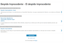 Tablet Screenshot of eldespidoimprocedente.blogspot.com