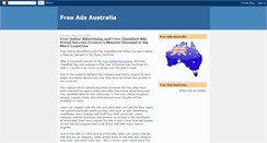 Desktop Screenshot of freeadsaustralia.blogspot.com