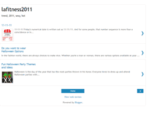 Tablet Screenshot of lafitness2011.blogspot.com