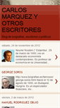 Mobile Screenshot of carlosmarquezyotrosescritores.blogspot.com