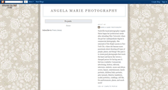 Desktop Screenshot of angelamariephotog.blogspot.com