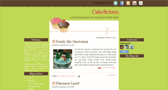 Desktop Screenshot of cakeliciouspa.blogspot.com