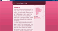 Desktop Screenshot of andrearogersblog.blogspot.com