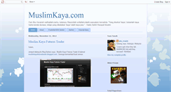 Desktop Screenshot of muslimkaya.blogspot.com