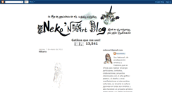 Desktop Screenshot of nekonart.blogspot.com