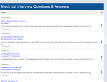 Tablet Screenshot of electricalquestionsguide.blogspot.com