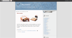 Desktop Screenshot of blogseletivo.blogspot.com