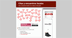 Desktop Screenshot of citasyencuentros.blogspot.com
