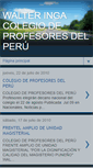 Mobile Screenshot of frenteampliodeunidadmagisterial.blogspot.com