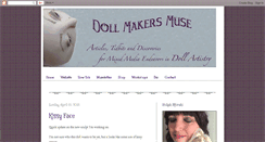 Desktop Screenshot of dollmakersmuse.blogspot.com