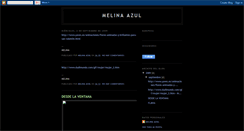 Desktop Screenshot of melinaazul.blogspot.com