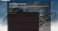 Desktop Screenshot of matematikcim-matematik-gezegeni.blogspot.com