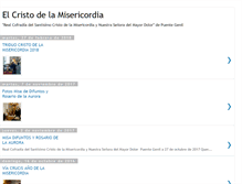 Tablet Screenshot of elcristodelamisericordia.blogspot.com