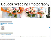 Tablet Screenshot of boudoirweddingphotography.blogspot.com