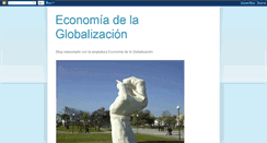 Desktop Screenshot of economia-globalizacion-e-r.blogspot.com