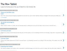 Tablet Screenshot of pewtablet.blogspot.com