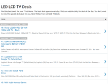 Tablet Screenshot of led-lcd-tv-deals.blogspot.com