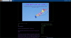 Desktop Screenshot of howthedaysgoby.blogspot.com