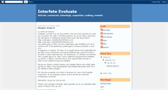 Desktop Screenshot of interfete-evoluate2007.blogspot.com