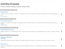 Tablet Screenshot of interfete-evoluate2007.blogspot.com