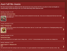 Tablet Screenshot of justcallmejamin.blogspot.com