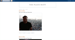 Desktop Screenshot of placematt.blogspot.com