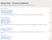 Tablet Screenshot of circolari-pubbliche-roli.blogspot.com