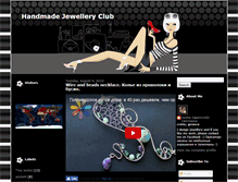 Tablet Screenshot of handmade-jewellery-club.blogspot.com