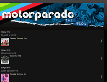 Tablet Screenshot of motorparade.blogspot.com