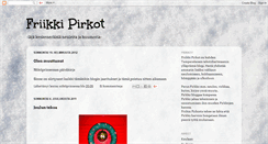 Desktop Screenshot of friikkipirkot.blogspot.com