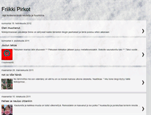 Tablet Screenshot of friikkipirkot.blogspot.com