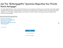 Tablet Screenshot of florida-mortgage-bcmortgagepro.blogspot.com