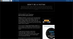 Desktop Screenshot of bulliedvictims.blogspot.com