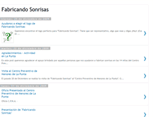 Tablet Screenshot of fabricandosonrisas.blogspot.com