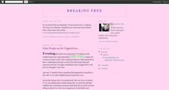 Desktop Screenshot of breakingfreefromthesechains.blogspot.com