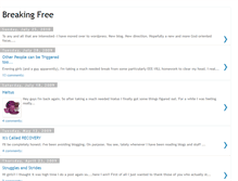 Tablet Screenshot of breakingfreefromthesechains.blogspot.com