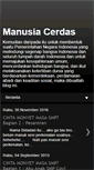 Mobile Screenshot of makhlukcerdas.blogspot.com