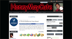 Desktop Screenshot of honeymaycute.blogspot.com