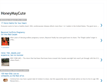 Tablet Screenshot of honeymaycute.blogspot.com
