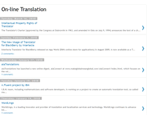 Tablet Screenshot of akonlinetranslation.blogspot.com