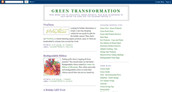 Desktop Screenshot of greentransformation.blogspot.com