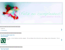 Tablet Screenshot of feliznocumpleanos.blogspot.com